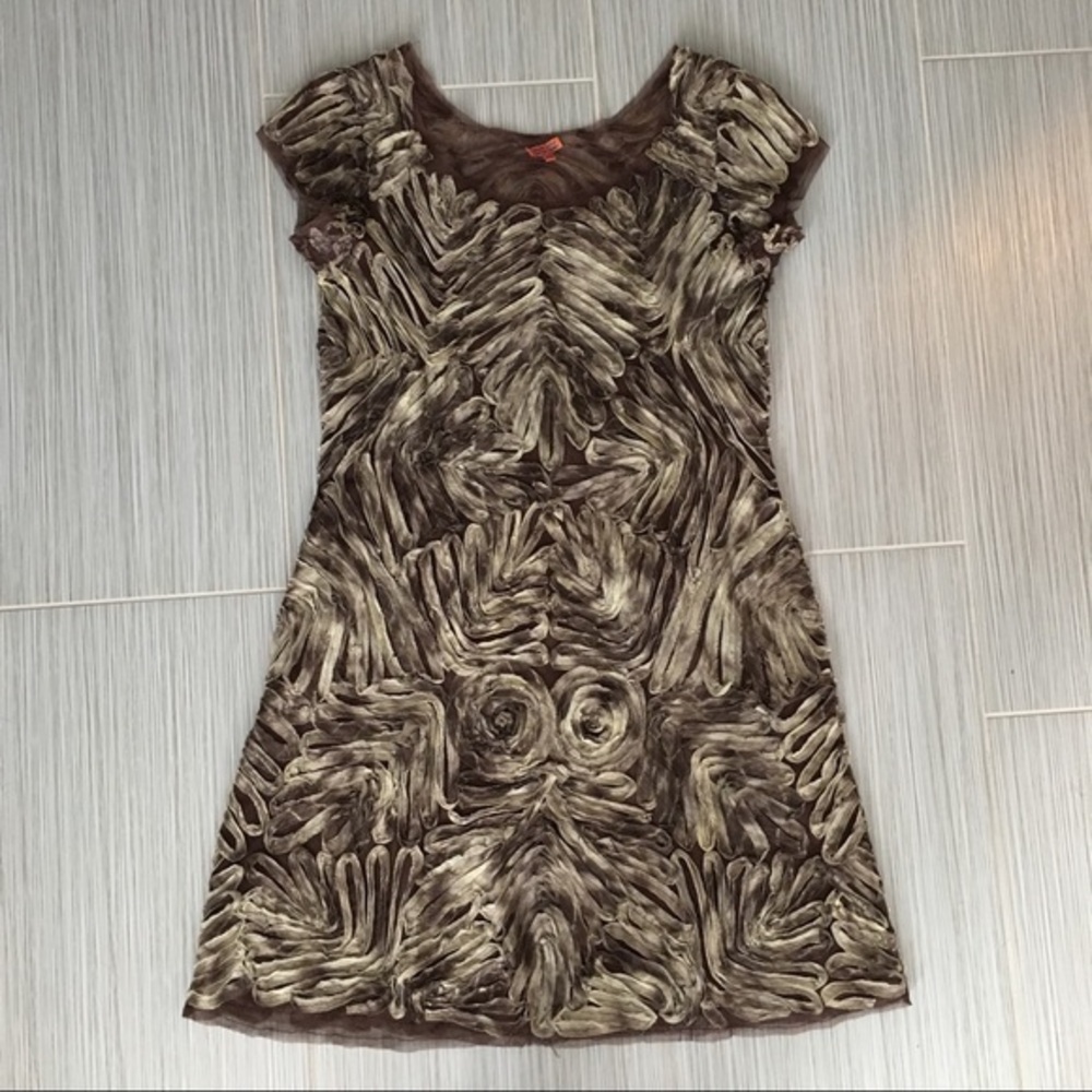 Chan luu Anthropologie cotton and silk ribbon sheath dress